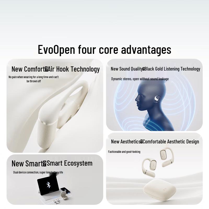 Edifier Evo Открытые Bluetooth-наушники для спорта
