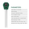 Pointer Soil Tester 3 In 1 Light/ PH/ Moisture Testing Multifunction Soil Test Probe Portable Soil