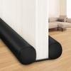 Large Door Draft Stopper for Bottom of Doors 36” Under Door Draft Noise Blocker Black Gap Stoppers Door Draft Guard