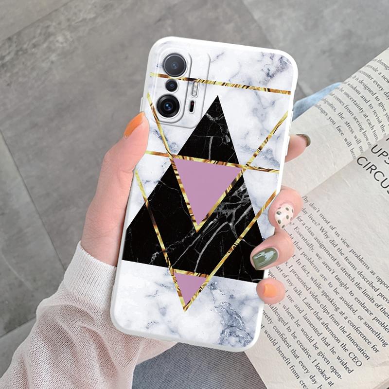 Marble Pattern Phone Case For Xiaomi 11T Pro Mi11T Pro Protective Cover Case Soft Silicone Funda For Xiaomi Mi 12T 13T TPU Coque