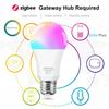 Умная светодиодная лампа eWeLink Zigbee - с голосовым управлением, цветная, WiFi, совместимая с Alexa и Google Home