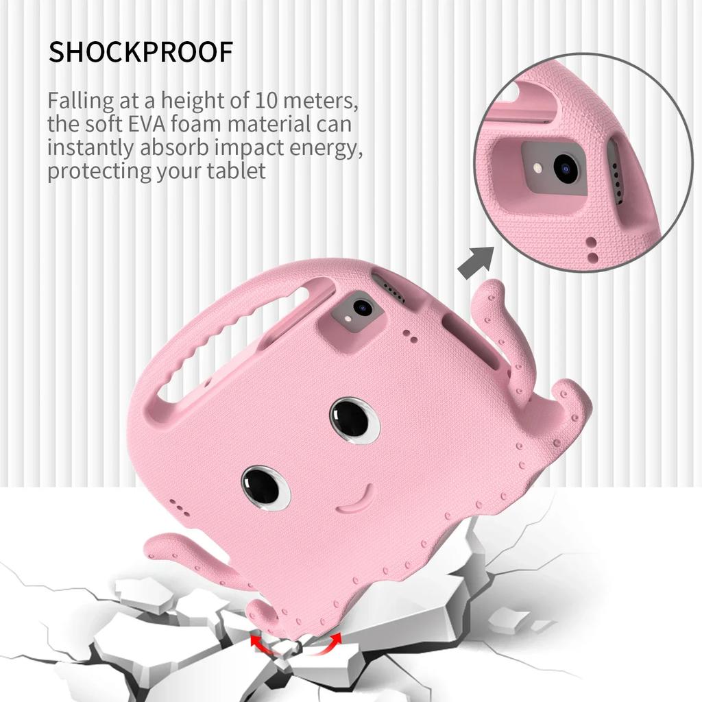 EVA Kids Case for Lenovo Tab M11 M10 3rd Gen M9 M8 4rd 3rd M8 HD M10 FHD Plus Cartoon Cover for Xiaoxin Pad 2024 11 Inch 10.6