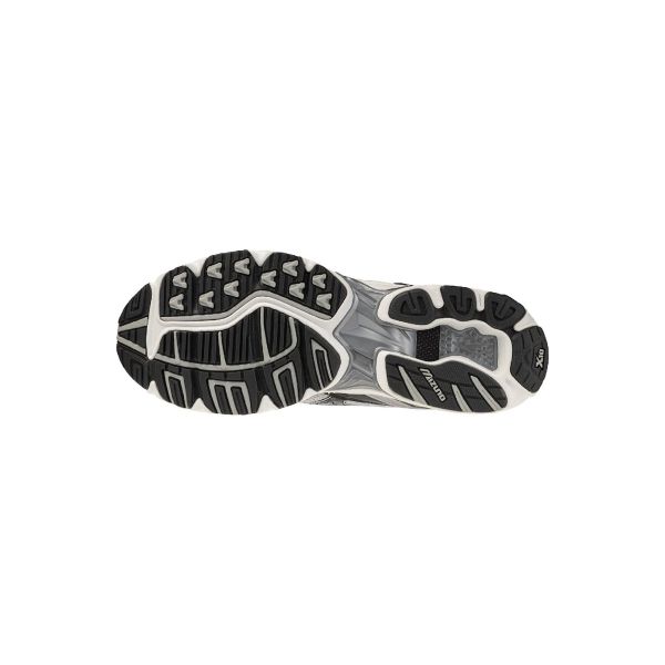 Mizuno Wave Rider 10 Удобные Универсальные Беговые Кроссовки Мужские кроссовки Серебристый Белый D1GA261D06