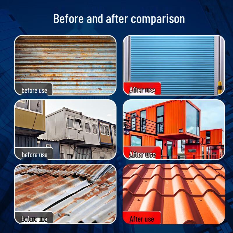CARPOLY Water-Based Rust-Free Metal Paint for Roof & Factory Renovation