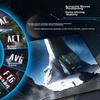 Mouse Pad Extra Large, 800*300*4mm Thickened with Locked Edges, Keyboard Computer Desk Pad, Blue, M130 Moon Explorer