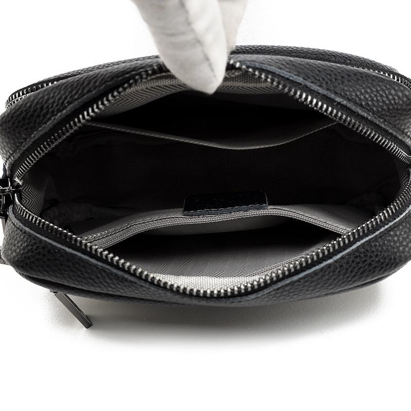 Модная одноплечевая сумка из натуральной кожи с узором личи и маленькая квадратная сумка кроссбоди