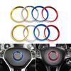 Автомобильное украшение интерьера, наклейка на руль для W204 W205 W203 W210 W212, автомобильные аксессуары, Стайлинг