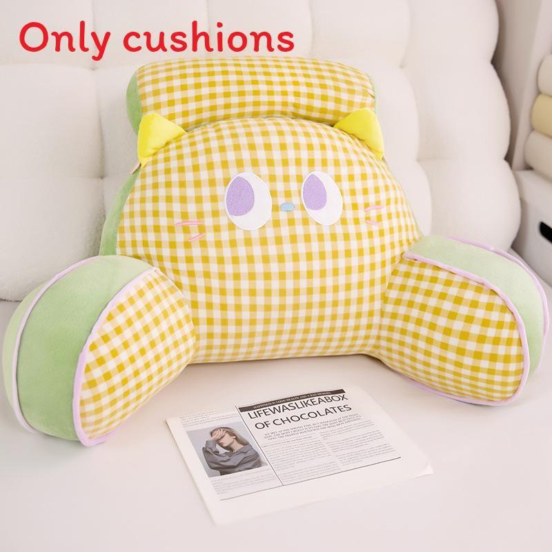 Dopamine Cartoon Bed Headboard Pillow Soft Cushion For Bed Sofa Lounge Relaxation