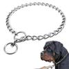 Dog Slip Chains Pet Choke Collar Dog Metal Chain Collars for Small Medium Large Dogs Training Diameter 2.0mm 2.5mm 3.0mm 4.0mm