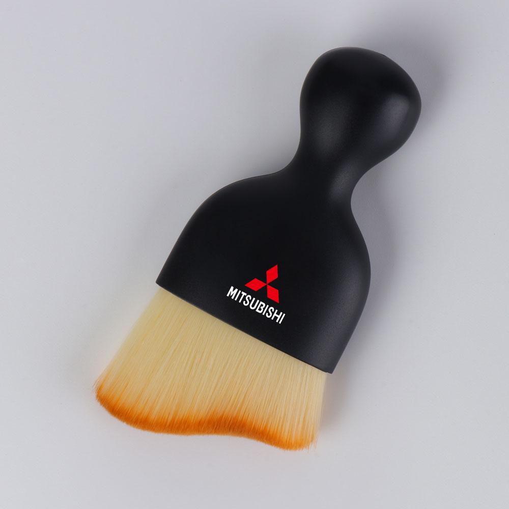 hkbn2 1Pcs Car Conditioning Air Outlet Dust Cleaning Soft Brush For Mitsubishi Ralliart Lancer EX Outlander ASX Competition Pajero V73