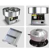 1200W/980W Commercial Cotton Candy Machine Stainless Steel Electric DIY Candy Cotton Maker Cotton Sugar Floss Making Device