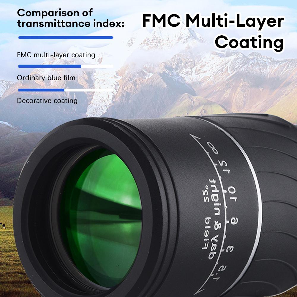40X60 HD Optics BAK4 Телескоп Портативный Монокулярный Телескоп Высокой Мощности Для Охоты Наблюдения За Птицами 40X