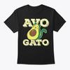 Кошки Кот Любитель авокадо Авогато Футболка на день рождения Сделано в США Размер от S до 5XL