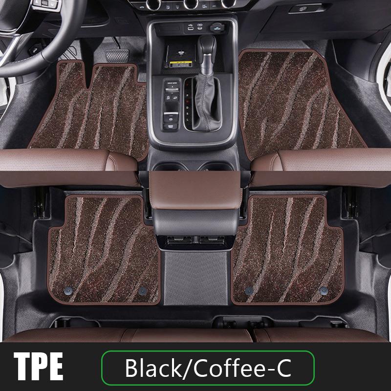 Специальные автомобильные коврики из ТПЭ для Honda CRV 2007-2011, 2012-2016, 2017-2025, Индивидуальные аксессуары для интерьера, Износостойкий ковровый стиль