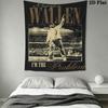1PC Morgan Wallen Wall Hanging Printed Fabric Blanket Decorative Tapestries for Bedroom Living Room Home Decor