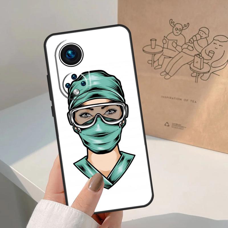 Мультяшный Медицинский Доктор Медсестра Для Honor Magic 8 5 6 7 Pro Чехол Для Honor 400 200 Lite 50 70 90 X8c X8b X9a X9b X9c X9d Win