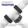 Соединитель шланга для разветвителя шланга Intex Coleman Hose 3 T с L-образными кольцами для бассейна, эффективный