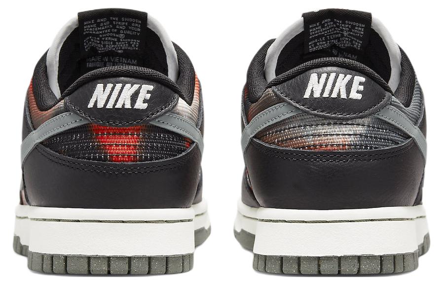 Nike Dunk Low Graffiti Черный Красный DM0108-001