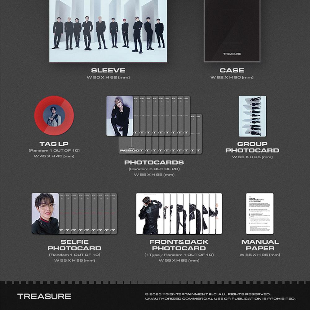 TREASURE 2-й полный альбом [REBOOT] TAG Album