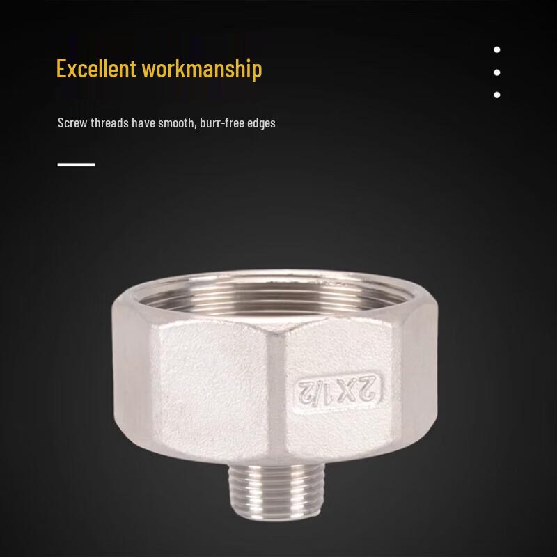 304 Stainless Steel Threaded Reducer Coupling