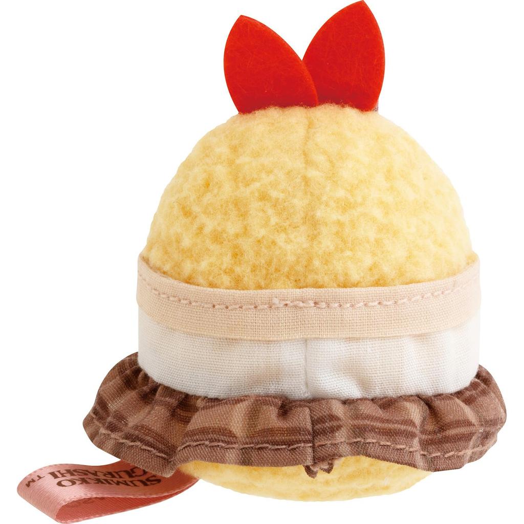 Сумикко Гураши «Шоколадная ярмарка» Мягкая ручная игрушка Хвост жареной креветки