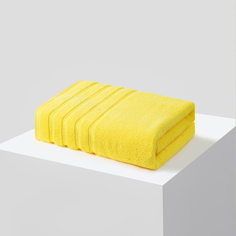 Yougang многоцветное чистое хлопковое банное полотенце квадратное полотенце бытовое однотонное мягкое впитывающее подарочный набор из трех предметов