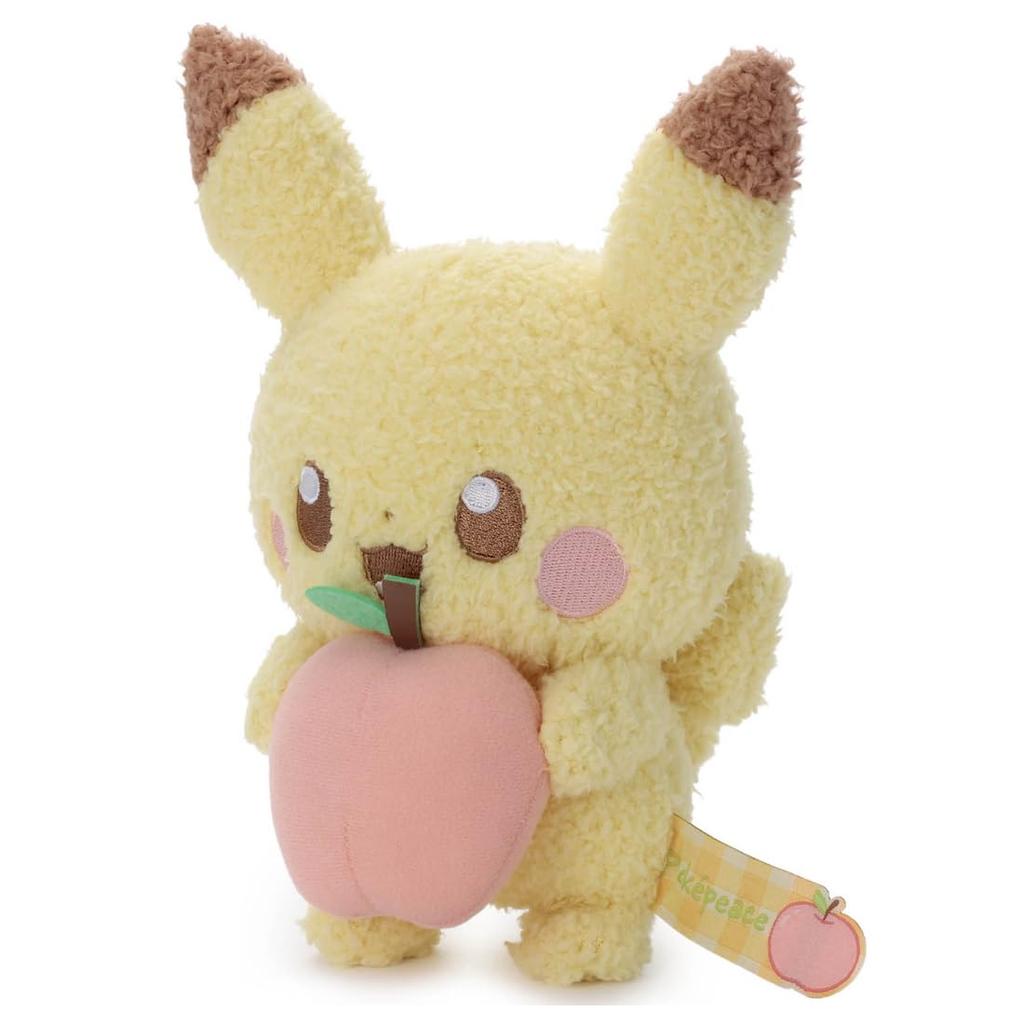 Takara Tomy Arts Pokémon PokéPiece Plush Toy (Colorful Ver.) Pikachu, Approximately 19cm Tall