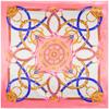 90cm European Imitation Silk Square Headscarf Belt Print Scarf Women's Shawl Bandana Female Head Hijabs
