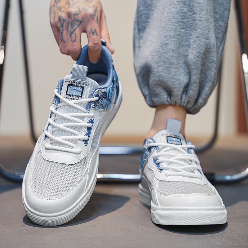Мужская белая спортивная обувь, повседневная обувь, уличные кроссовки для бега, обувь для студентов, зимняя обувь больших размеров, высокие кеды
