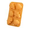 Halloween Silicone Cake Mold Cold Home Baking Mold 6 Even Cake Mold Soap Mold