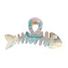 Y2k Geometry Hair Accessories Animal Korean Style Hair Claw Cute Fish Bone Hair Claw  Gift