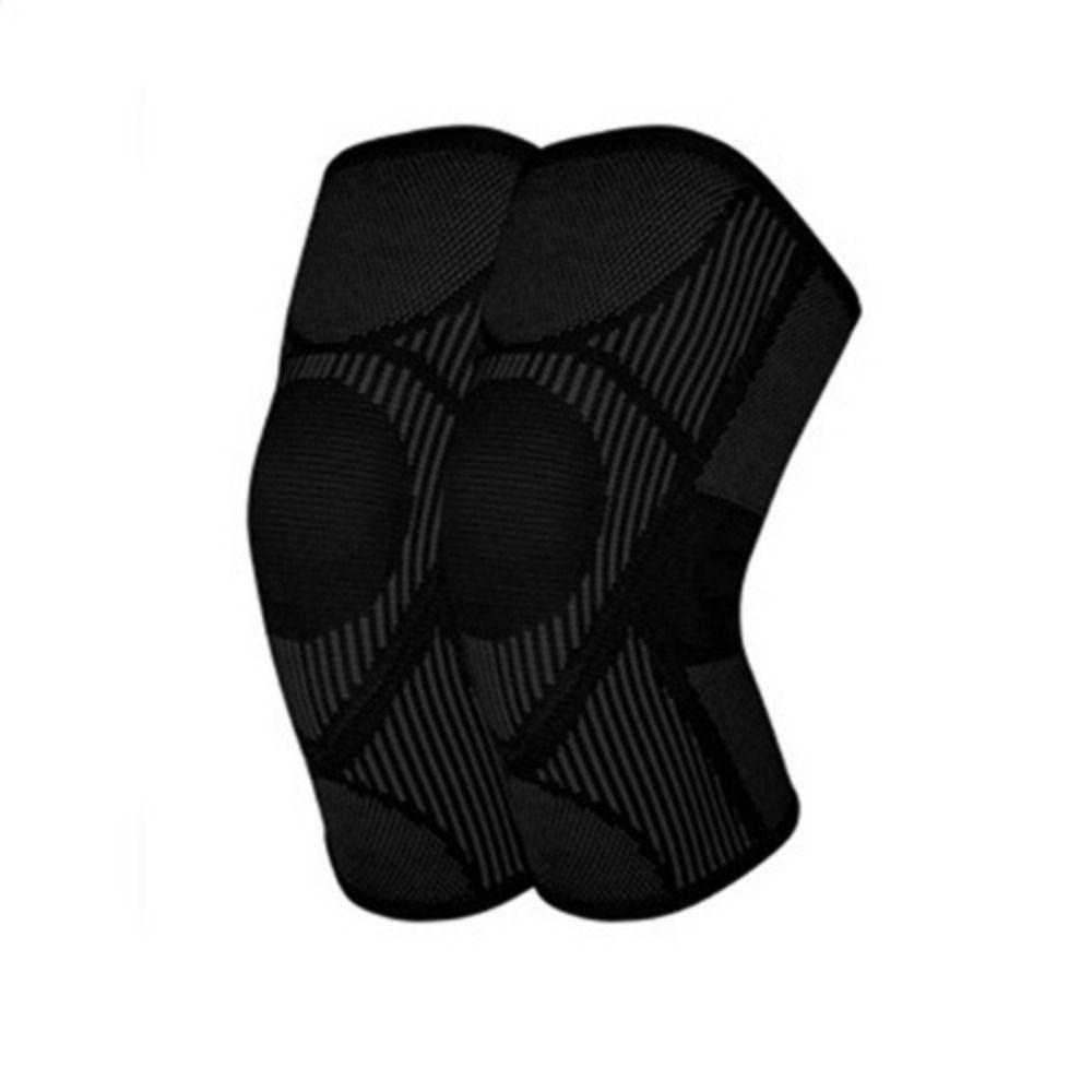 Черные Серые Розовые Наколенники Нейлон Полиэстер Защита Колен Новая Коленная Повязка