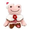 Nakajima Corporation Pickles the Frog Retro Cafe Bean Doll Strawberry Daifuku H18 X W16 X D15cm 211002-25