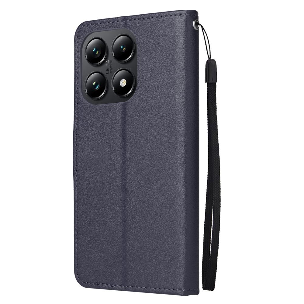 Для Xiaomi 14T Чехол Кошелек Подставка Вид PU Кожа Чехол для телефона