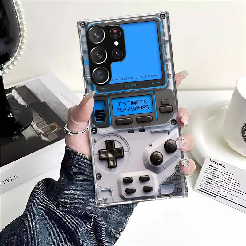 Games Console Fashion Boy Soft Phone Case For Samsung Galaxy S22 S23 S24 S25 Edge S26 Ultra S20 FE S21 Plus + Fundas Coque Galax