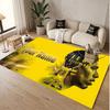 Custom Rug Jude Bellingham Pattern Print Name Text Soft Non‑Slip Floor Carpet for Home Indoor Decoration