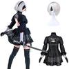 [NOKIJP] Нир:Косплей Автоматы YoRHa No. Костюм для косплея 2B (2 типа), 2B, 9S, A2, Костюм Automata, Костюм на Хэллоуин, NieR:Игра Автомата, Косплей 2B Кос