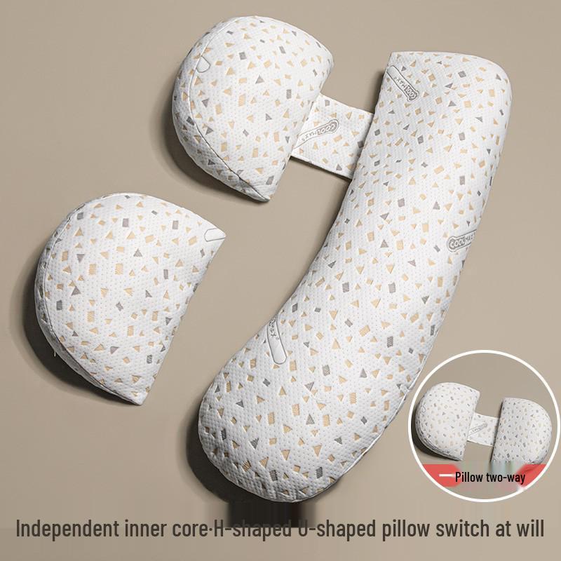 Maternity Body Pillow: Multifunctional Lumbar Support, Side Sleeping, and Belly Cushion
