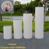 Wedding & Event Origami Dessert Display Stand - Round Foldable Columns for Cakes and Ornaments