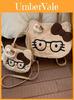 Плюшевый рюкзак Hello Kitty Мультяшный Для женщин Мужчин Ежедневное использование Большая вместимость Хранение