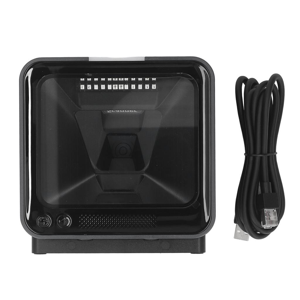 1D 2D настольный сканер штрихкодов USB Plug and Play инфракрасный точный датчик всенаправленного штрихкода