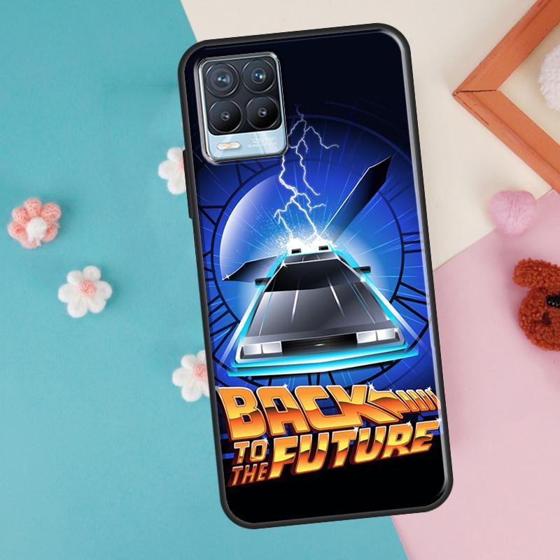 Машина времени из «Назад в будущее» для OnePlus 11 10 Pro 10T Nord CE 2 Lite Realme C55 C35 C33 C31 C30 C21Y GT Neo 5 3 2T Чехол