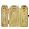 Wooden Hand-carved Jesus Our Lady Statues Et Sculptures Figurines Estatuas Religiosas Christian Catholic Reliquary Church Gifts
