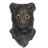 Милая игривая маска кошачьей головы с подвижной челюстью для веселых праздничных торжеств