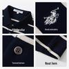 U.S. Polo Assn. Мужская полосатая рубашка-поло с длинным рукавом