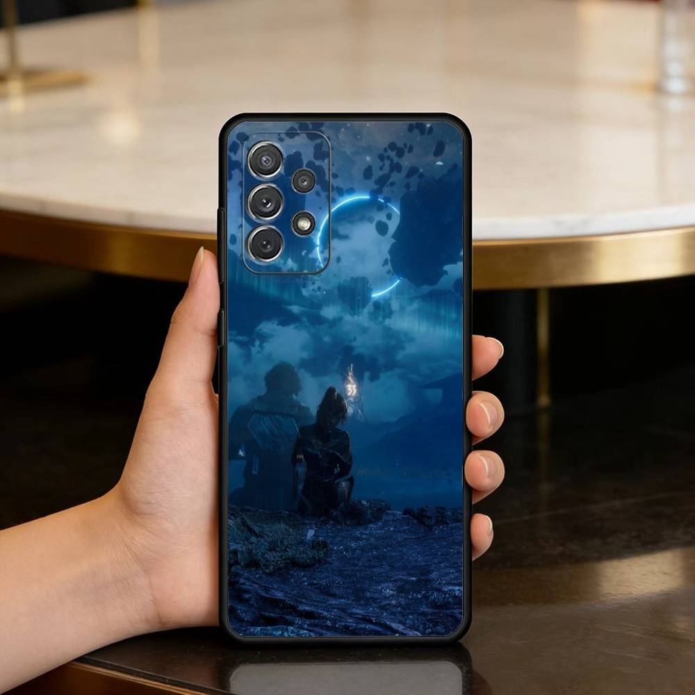 C-Clair Obscur Expedition 33 Мягкий Силиконовый Черный Чехол для Телефона Для Samsung Galaxy A73,A72,A71,A70,A53,A52,A51