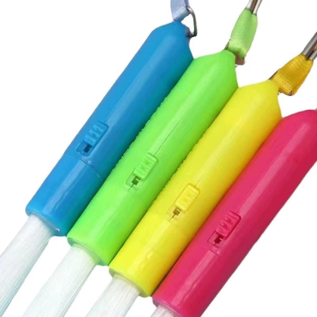 Мигающий светодиодный светящийся палочка из оптоволокна реквизит для чирлидинга