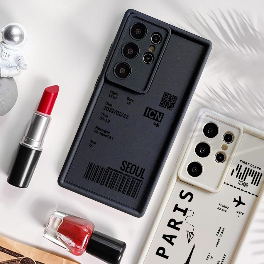 Мягкий чехол для Samsung Galaxy S21 S24Ultra S22 S25 Edge S25 Ultra S24 Plus S23 FE S20FE Fly To Romantic Paris