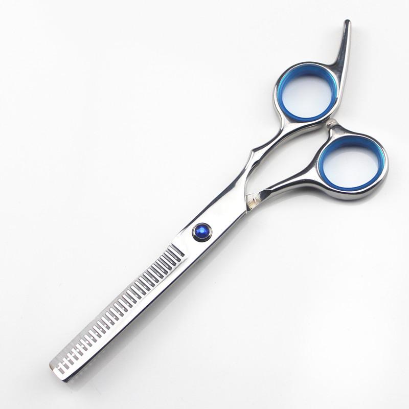 Профессиональные стальные 6-дюймовые ножницы для волос Gem Hair Scissors Haircuting Scissor Cutting Barber Makas Makeup Thinning Shears Hairdresser Scissors