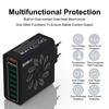 Total 65W 8 In 1 USB Phone Charger Wall Adapter For  iPhone 15 14 Pro Max Xiaomi Samsung Phone Charger